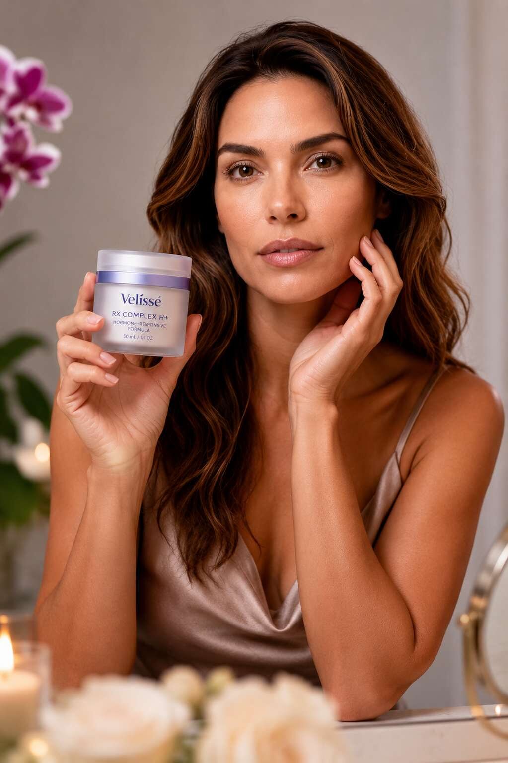 Velissé RX Complex H+ Hormone-Responsive Formula jar